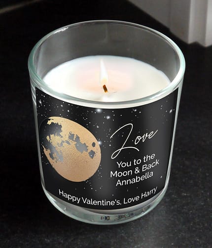 Personalised You Are My Sun My Moon Scented Jar Candle - ItJustGotPersonal.co.uk