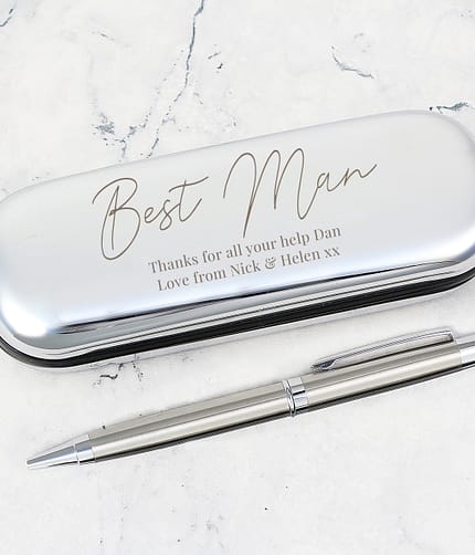 Personalised Free Text Pen and Box Set - ItJustGotPersonal.co.uk