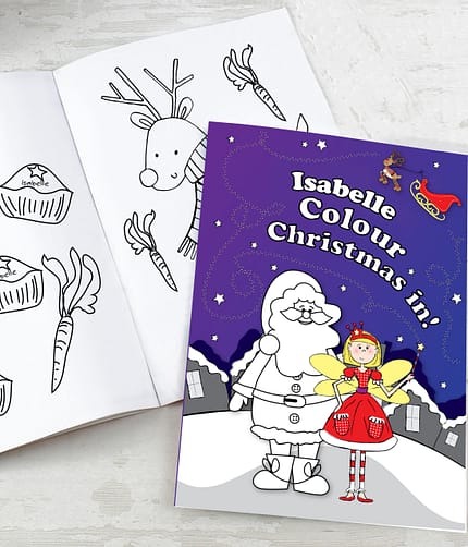 Personalised 'It's Christmas' Fairy Colouring Book - ItJustGotPersonal.co.uk