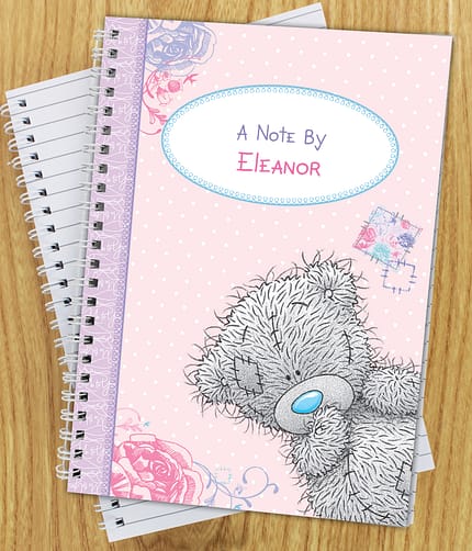 Personalised Me To You Girls A5 Notebook - ItJustGotPersonal.co.uk