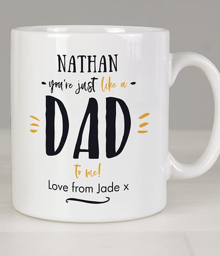 Personalised Just Like A Dad Mug - ItJustGotPersonal.co.uk
