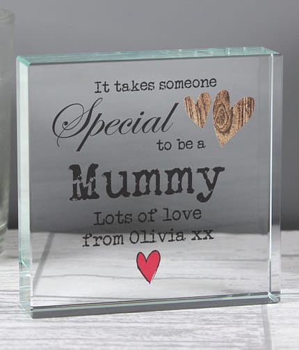 Personalised Someone Special  Crystal Token - ItJustGotPersonal.co.uk