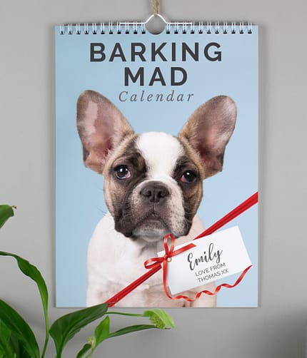 Personalised A4 Barking Mad Calendar - ItJustGotPersonal.co.uk