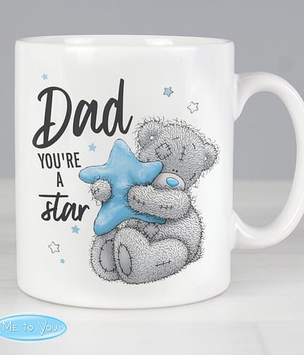 Personalised Me To You Dad You're A Star Mug - ItJustGotPersonal.co.uk