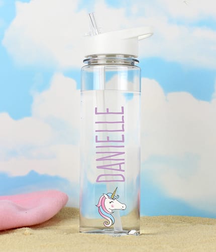 Personalised Unicorn Water Bottle - ItJustGotPersonal.co.uk