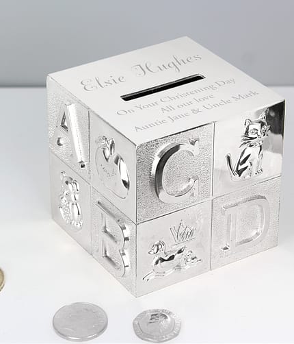 Personalised ABC Money Box - ItJustGotPersonal.co.uk