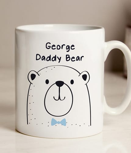 Personalised Daddy Bear Mug - ItJustGotPersonal.co.uk