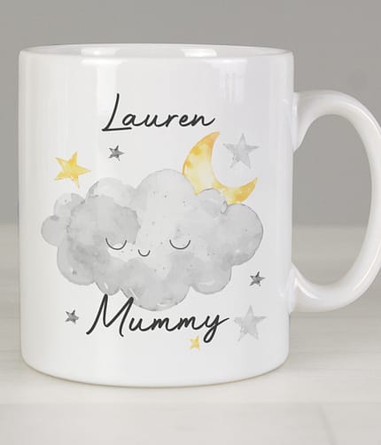 Personalised Mummy Cloud Mug - ItJustGotPersonal.co.uk