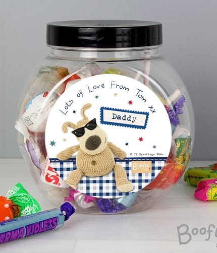 Personalised Boofle Stars Sweet Jar - ItJustGotPersonal.co.uk