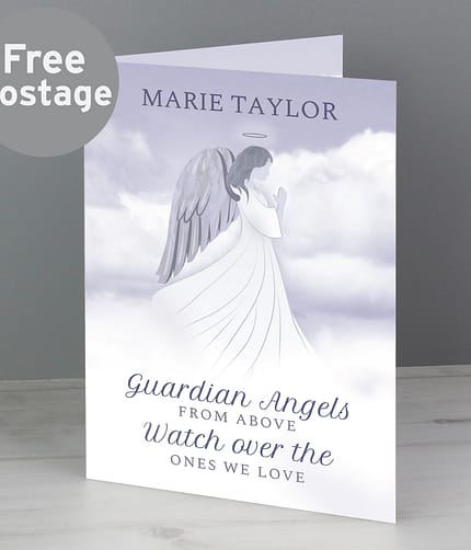 Personalised Guardian Angel Card - ItJustGotPersonal.co.uk