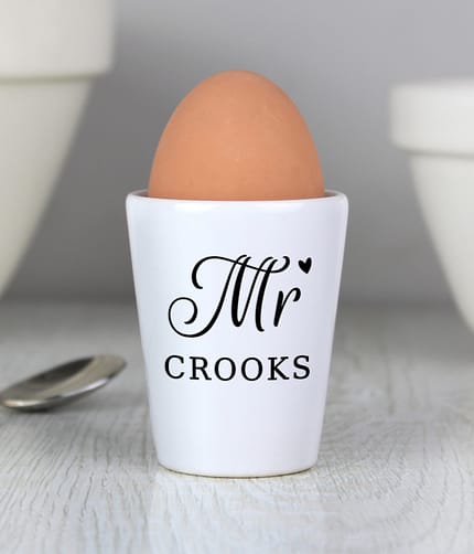 Personalised Mr Egg Cup - ItJustGotPersonal.co.uk