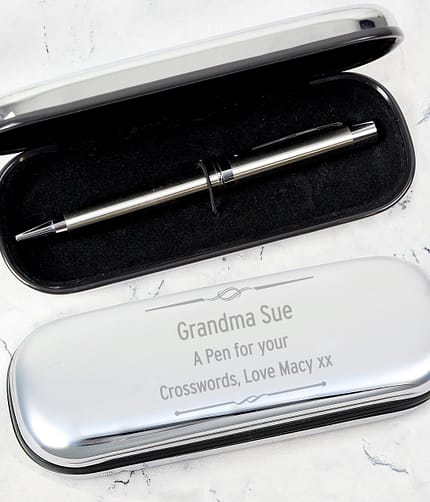 Personalised Scroll Pen and Box Set - ItJustGotPersonal.co.uk