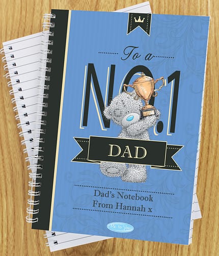 Personalised Me to You No1 Paperback A5 Notebook - ItJustGotPersonal.co.uk