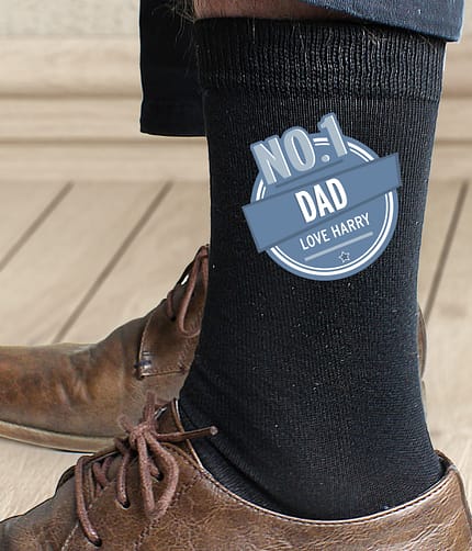 Personalised No.1 Men's Socks - ItJustGotPersonal.co.uk