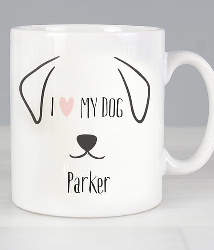Personalised Dog Features Mug - ItJustGotPersonal.co.uk