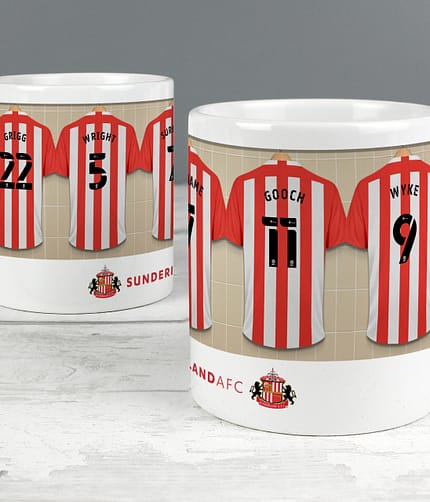 Sunderland Athletic Football Club Dressing Room Mug - ItJustGotPersonal.co.uk