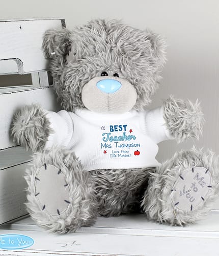 Personalised Me to You Bear Best Teacher - ItJustGotPersonal.co.uk