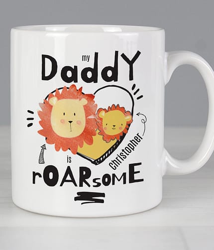 Personalised Roarsome Mug - ItJustGotPersonal.co.uk