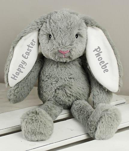 Personalised Bunny Rabbit Soft Toy - ItJustGotPersonal.co.uk