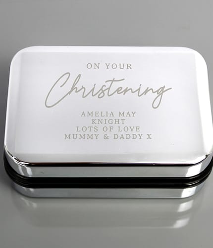 Personalised Christening Necklace Box - ItJustGotPersonal.co.uk