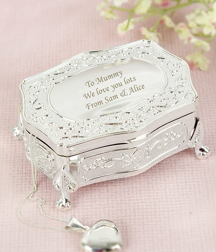 Personalised Small Antique Trinket Box - ItJustGotPersonal.co.uk