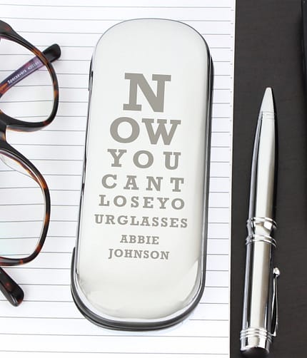 Personalised Eye Exam Glasses Case - ItJustGotPersonal.co.uk