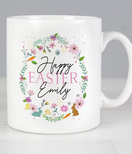 Personalised Easter Springtime Mug - ItJustGotPersonal.co.uk