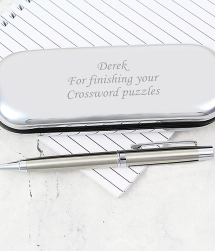 Personalised Pen and Box Set - ItJustGotPersonal.co.uk