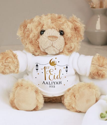 Personalised 1st Eid Teddy Bear - ItJustGotPersonal.co.uk