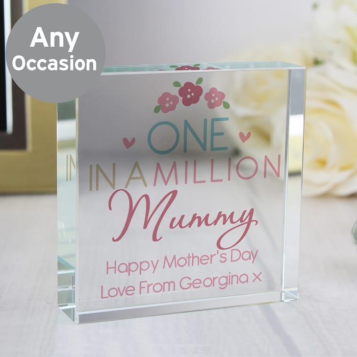 Personalised One in a Million Crystal Token - ItJustGotPersonal.co.uk