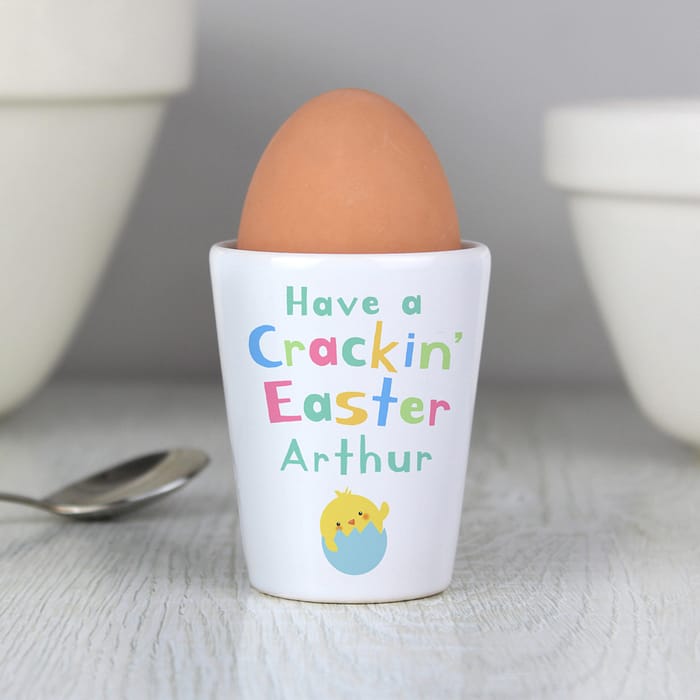 Personalised Have A Cracking Easter Egg Cup - ItJustGotPersonal.co.uk