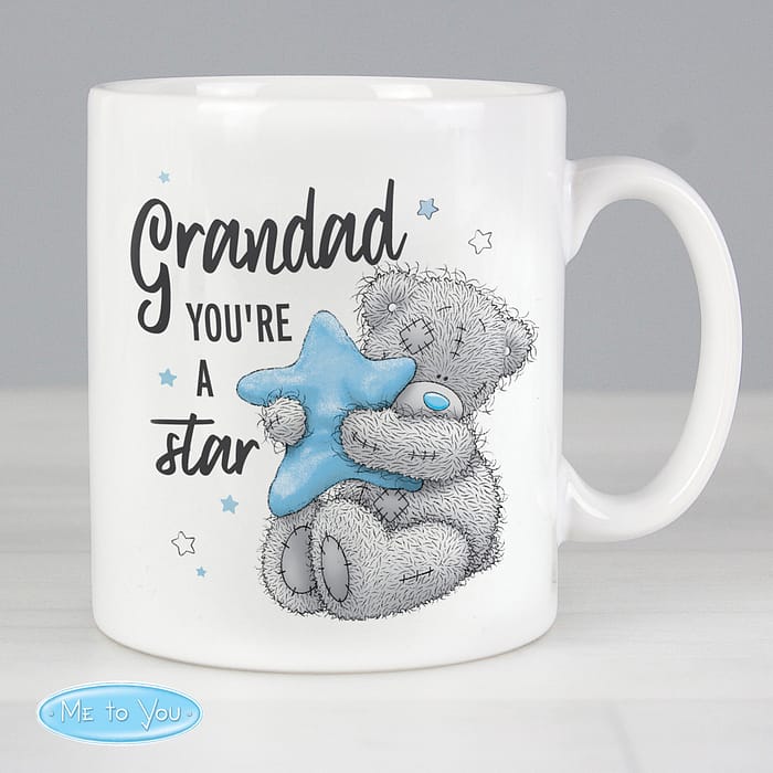 Personalised Me To You Grandad You're A Star Mug - ItJustGotPersonal.co.uk