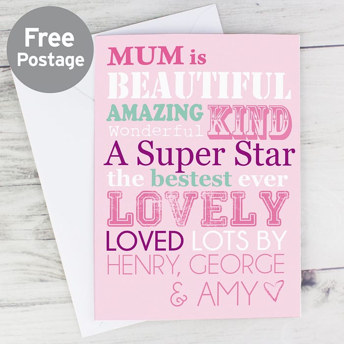Personalised She Is... Card - ItJustGotPersonal.co.uk