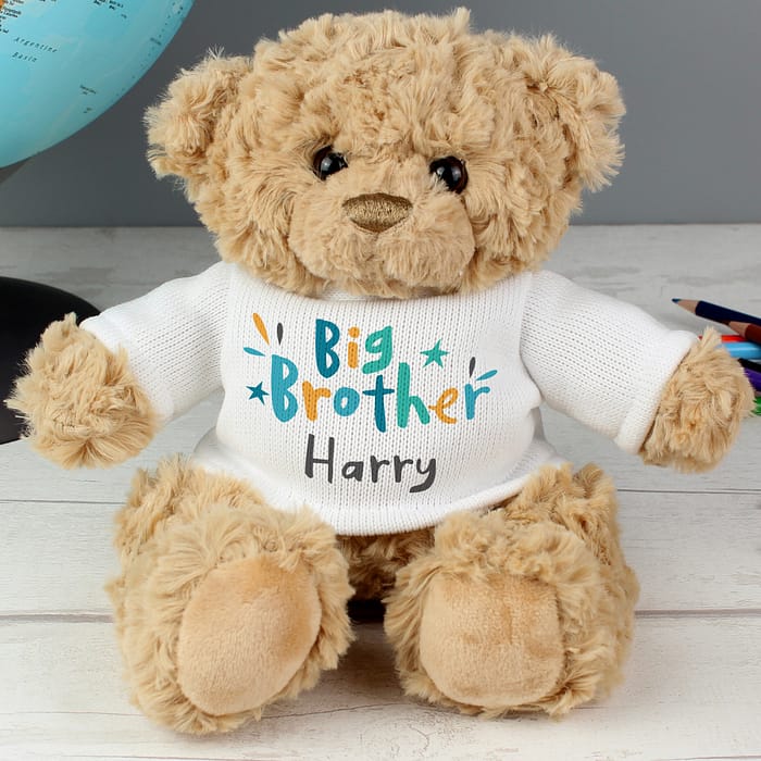 Personalised Big Brother Teddy Bear - ItJustGotPersonal.co.uk