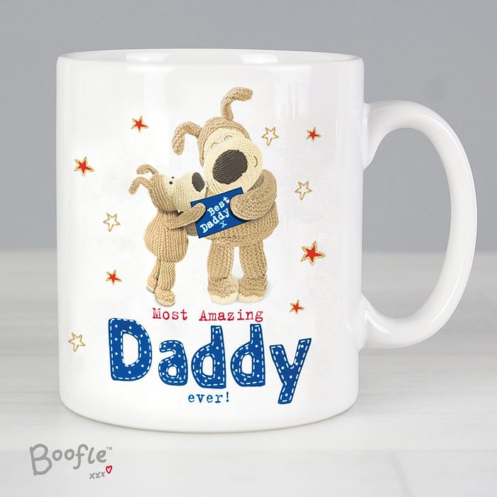 Personalised Boofle Most Amazing Daddy  Mug - ItJustGotPersonal.co.uk