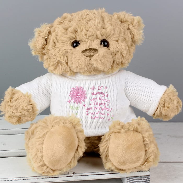 Personalised I'd Pick You Teddy Bear - ItJustGotPersonal.co.uk