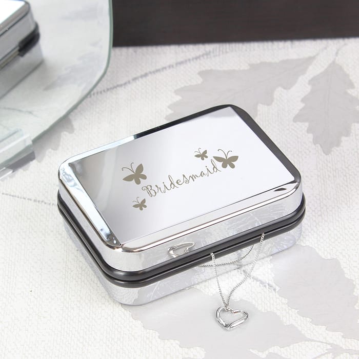 Bridesmaid Butterfly Necklace Box - ItJustGotPersonal.co.uk