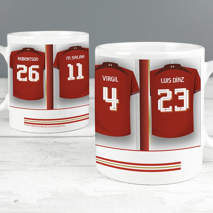 Liverpool Football Club Dressing Room Mug - ItJustGotPersonal.co.uk