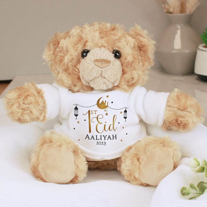 Personalised 1st Eid Teddy Bear - ItJustGotPersonal.co.uk